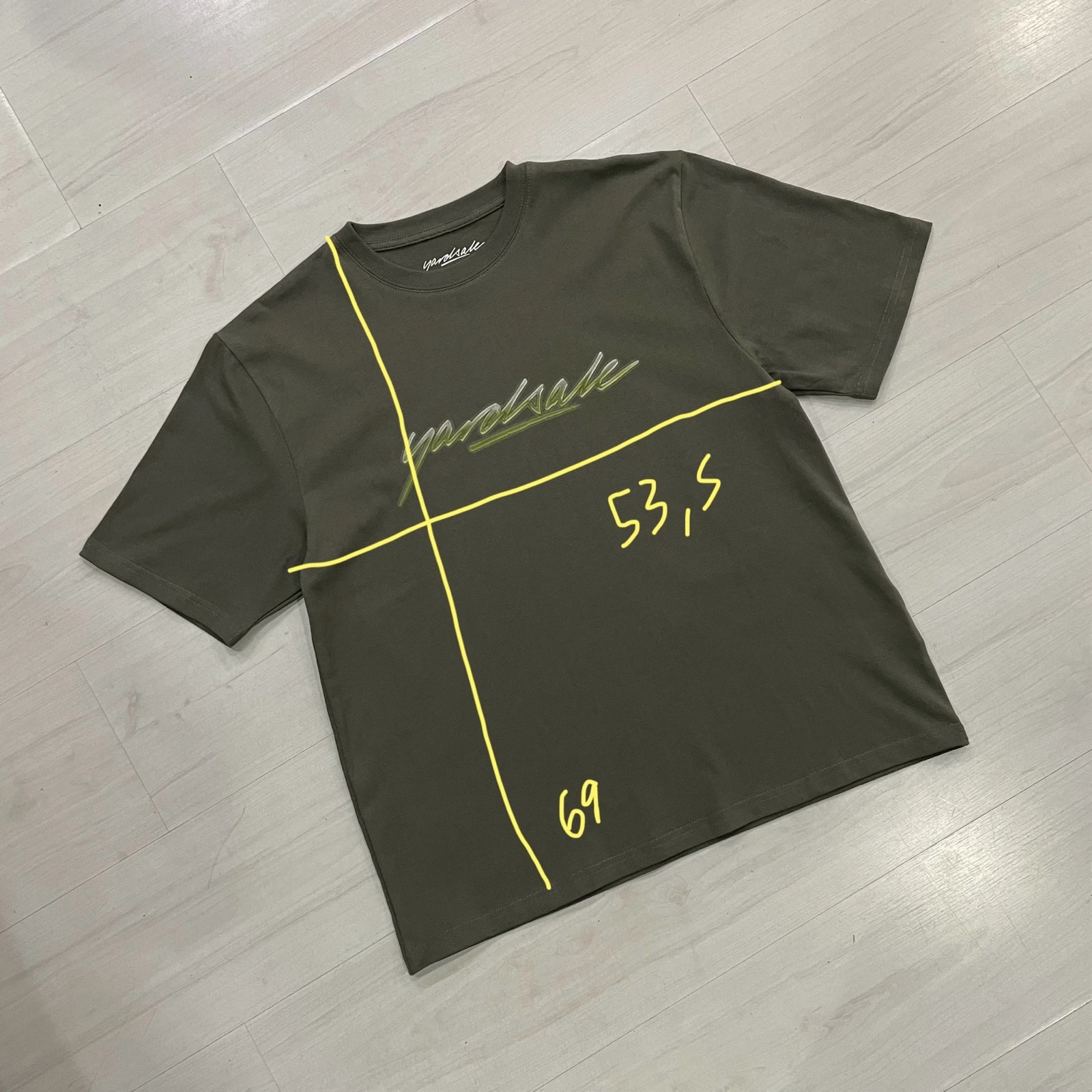 Yardsale Skateboards - Script Logo Tee (Groen) – photo 3